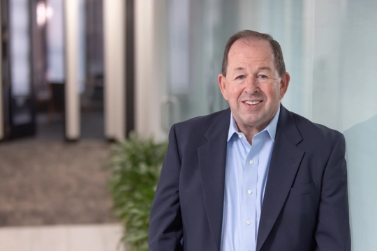 portrait of a smiling person in business attire
